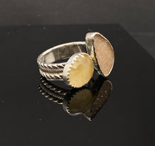 Load image into Gallery viewer, Size 7 | Druzy &amp; Gold Rutile Quartz