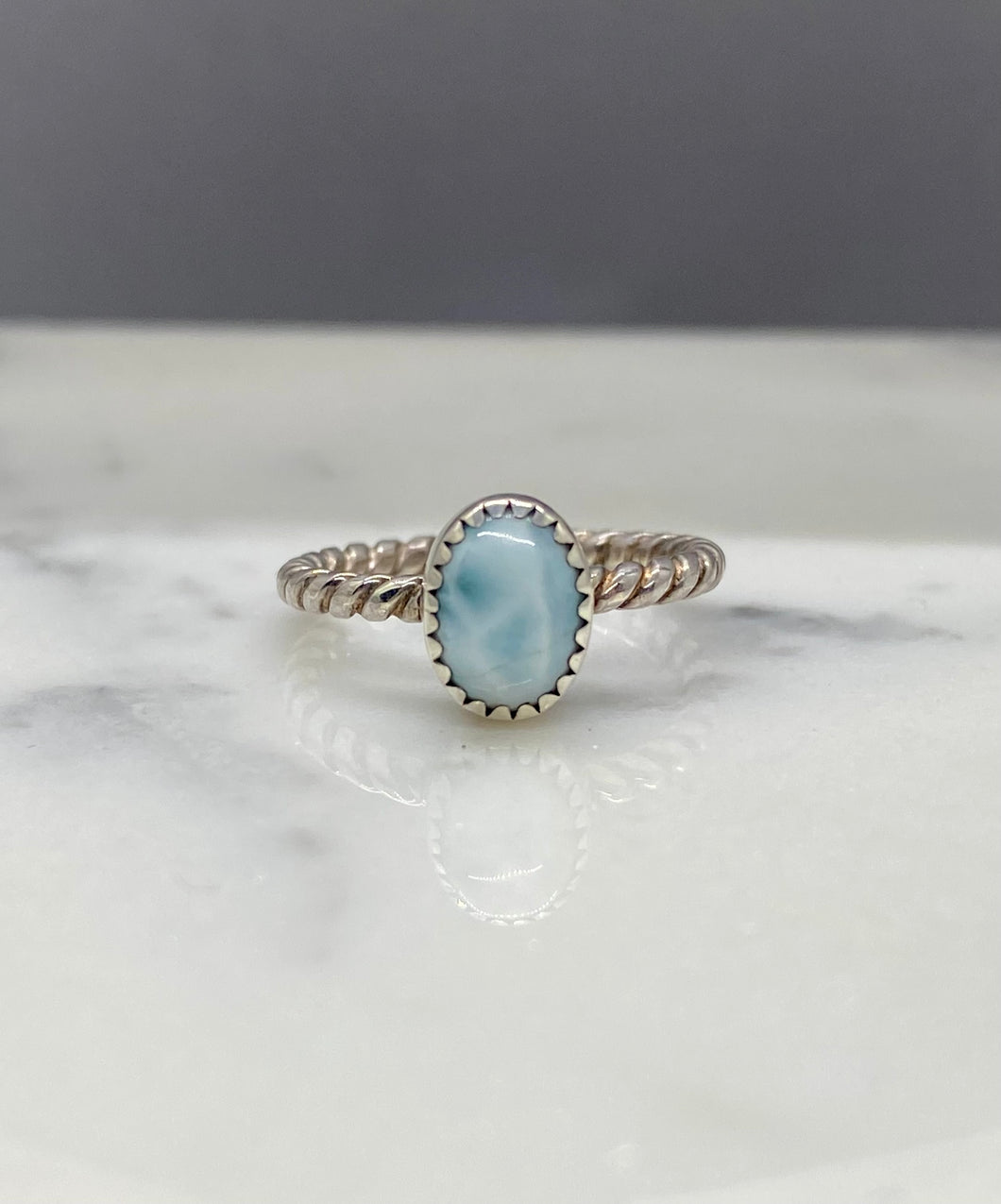Size 4.75 | Larimar (B)