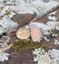 Load image into Gallery viewer, Size 7 | Druzy &amp; Gold Rutile Quartz