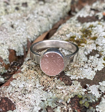 Load image into Gallery viewer, Size 8.5 | Druzy Round Ring (C)