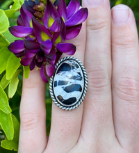 Load image into Gallery viewer, Size 8 | White Buffalo Ring