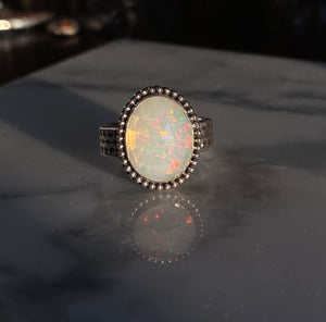 Size 6 | Rose Cut Ethiopian Opal
