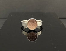 Load image into Gallery viewer, Size 8.5 | Druzy Round Ring (C)