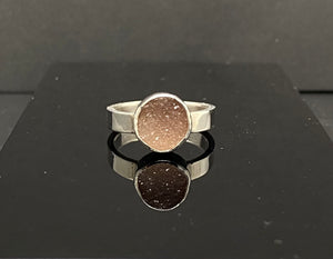 Size 8.5 | Druzy Round Ring (C)