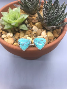 Pilot Mountain Turquoise Cuff Links