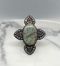 Load image into Gallery viewer, Size 8.5 | Silver Peak variscite