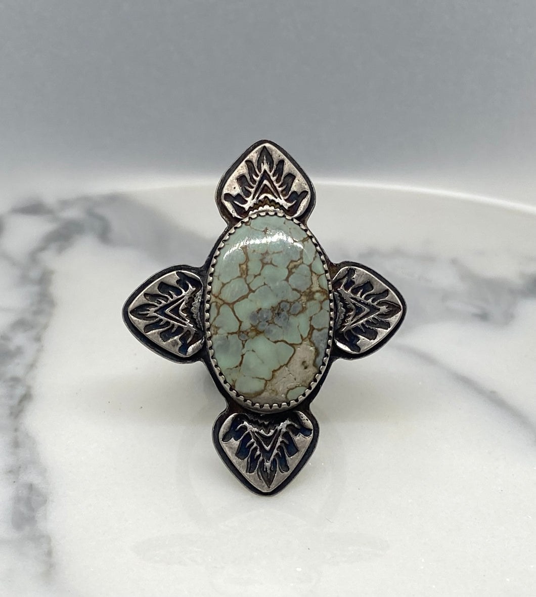 Size 8.5 | Silver Peak variscite