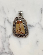Load image into Gallery viewer, Red Flacon Stamped Pendant