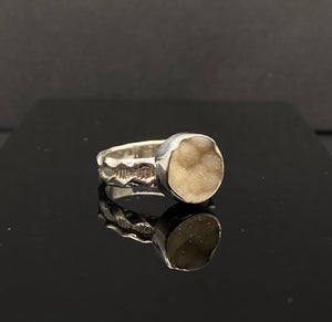Size 6.5 | Druzy Round Ring (a)