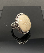 Load image into Gallery viewer, Size 6.5 | Fossilized Sand Dollar (B)