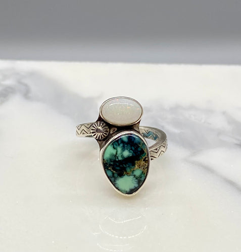 Size 6 | Calypso & Australian Opal