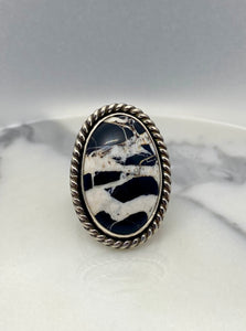 Size 8 | White Buffalo Ring