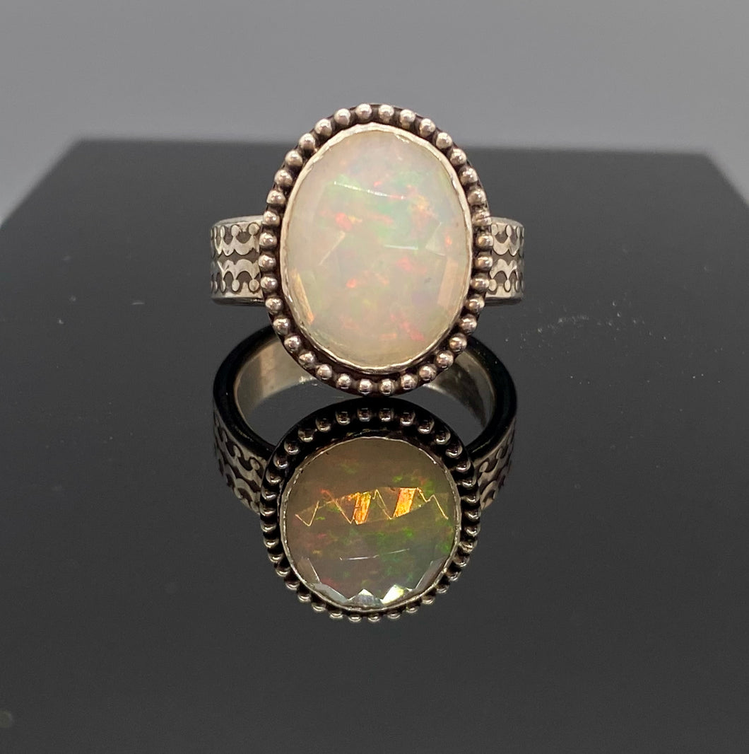 Size 6 | Rose Cut Ethiopian Opal