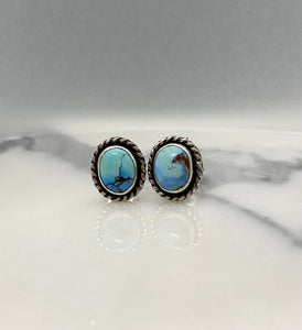Golden Hills Turquoise studs