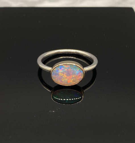 Size 6.5 | Australian Opal 14K