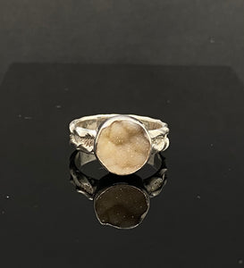 Size 6.5 | Druzy Round Ring (a)